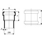 Złączka nasuwana PCW 110mm