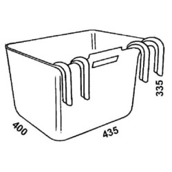 Koryto z zawiesiem, 30l