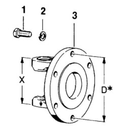 Mostek, 1 3/4 85 X 25 X 24