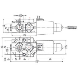 Zawór elektromagnetyczny 6/2 DFE106004 z przyłączem