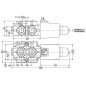 Zawór elektromagnetyczny 6/2 DFE106004 z przyłączem