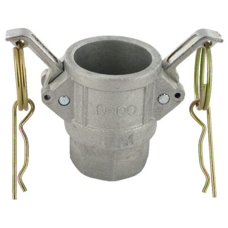 "Gniazdo Camlock typ D aluminium, gwint wew. 1"""