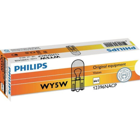 Żarówka 12V WY5W 5W W2.1x9.5d Philips