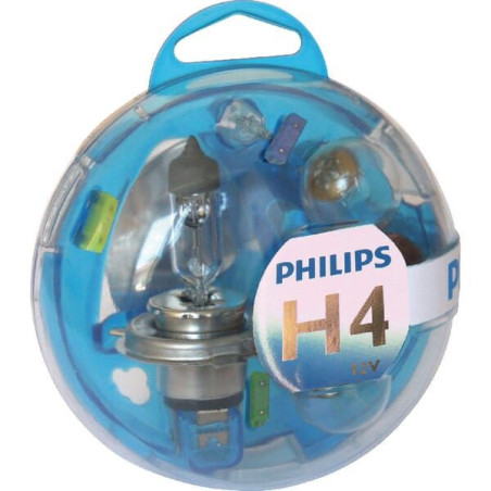 Zestaw żarówek Halogen H4 12V P43t Philips