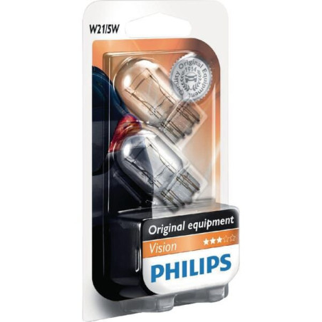 Żarówka 12V W21/5W 5W W3x16q Philips