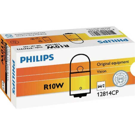 Żarówka 12V R10W 10W BA15s Philips