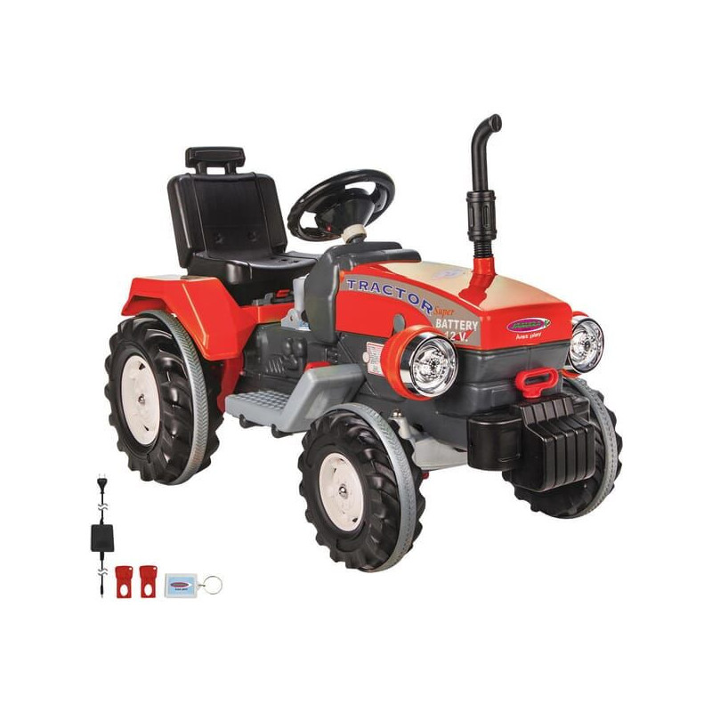 Traktor akumulatorowy 12V Power Drag