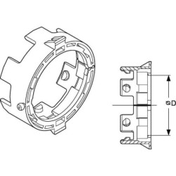 Pierścień ślizgowy osłony wewnętrznej D-69 mm T60