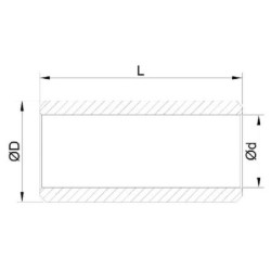 Tuleja wiertarska 4×7×8