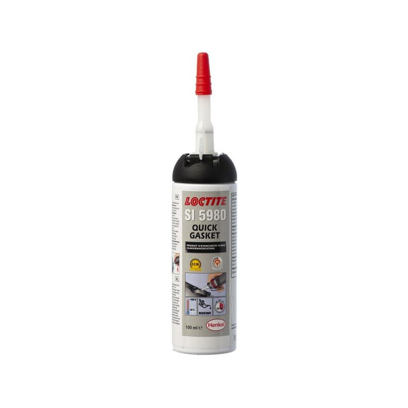 Uszczelniacz silikonowy, czarny SI 5910 Loctite, 100 ml