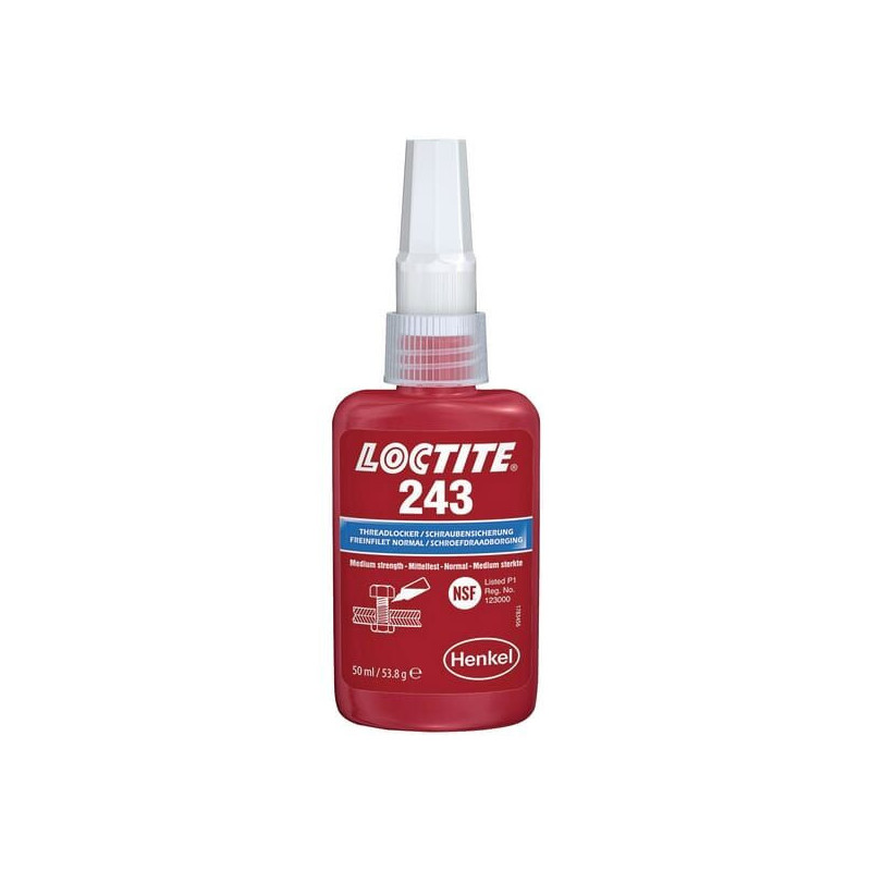 Środek zabezpieczający gwinty 243 Loctite, 50 ml