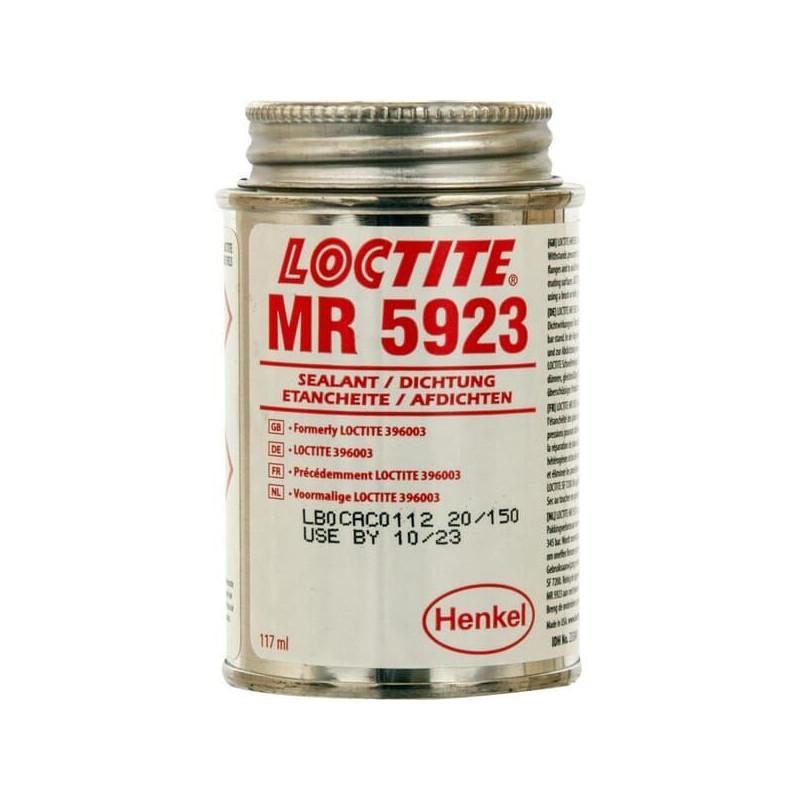 Uszczelniacz powierzchniowy, czerwony tlenkowy MR 5923 Loctite, 450 ml