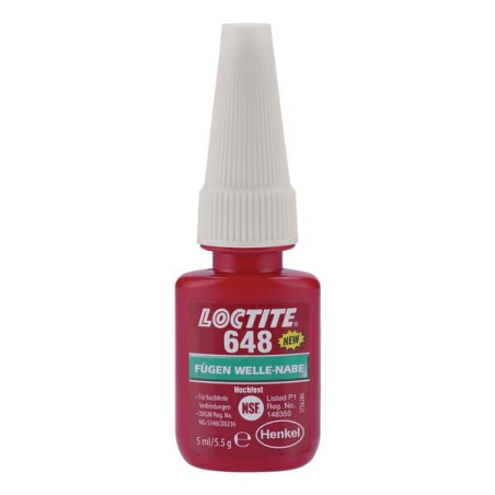 Klej mocujący 648 Loctite, 5 ml