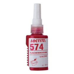 Uszczelniacz metalowych złączy kołnierzowych 574 Loctite, 50 ml