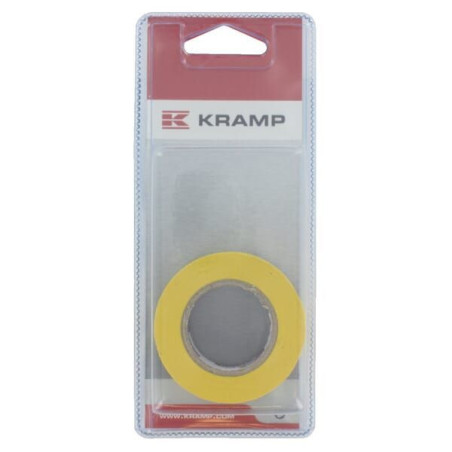 Taśma izolacyjna Kramp Blister, żółta 15 mm x 10 m (1 x )