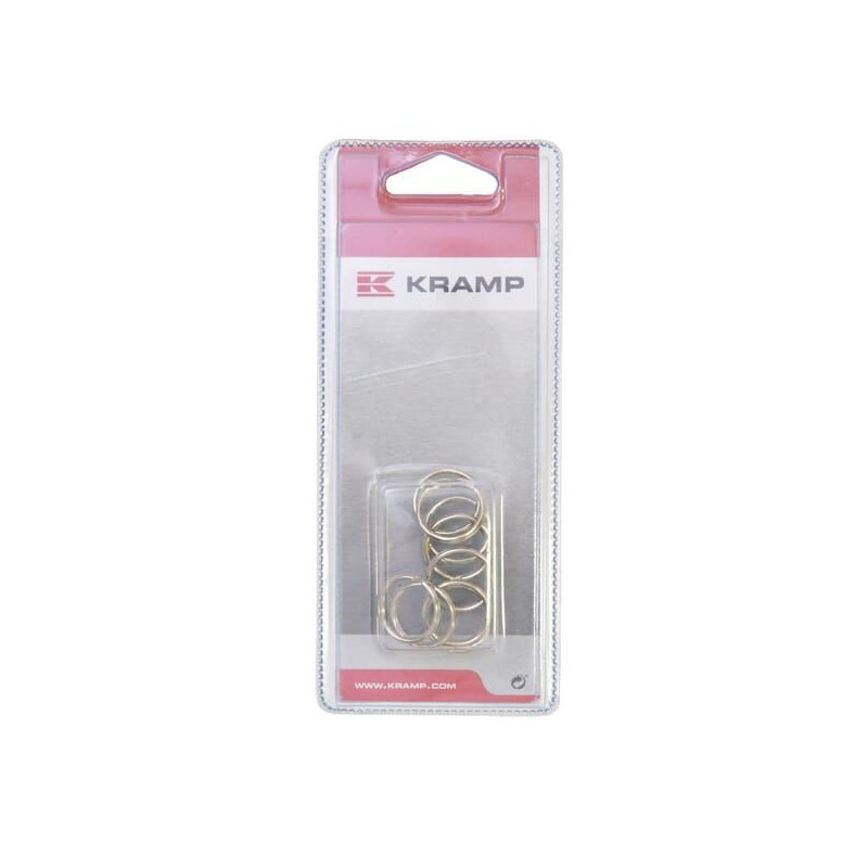 Brelok do kluczy + akcesoria Kramp Blister, kółko do kluczy 20 mm