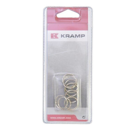 Brelok do kluczy + akcesoria Kramp Blister, kółko do kluczy 20 mm