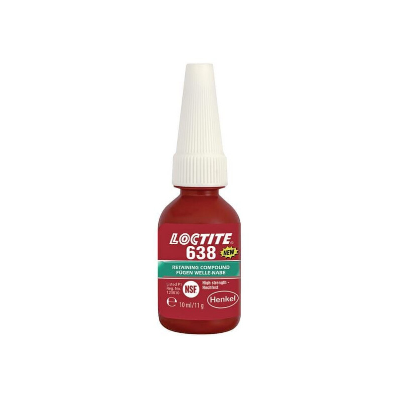 Klej mocujący 638 Loctite, 10 ml