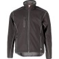 Kurtka Softshell, czarny-szary, roz. XS, Kramp Original, Kramp