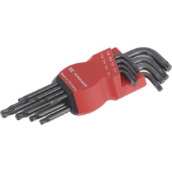 Zestaw kluczy trzpieniowych z kulką Torx® TX 9-40 8 ele.