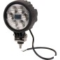 Lampa robocza LED, okrągła 25W 2000lm 10/30V Ø 117 mm światło skupione 6 LED Kramp