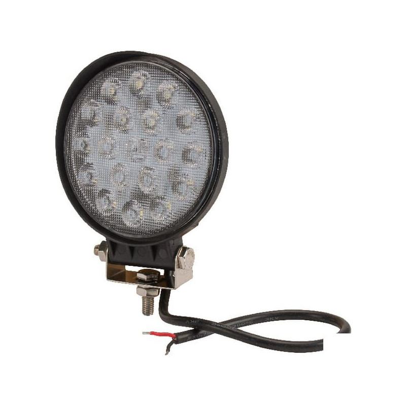 Lampa robocza LED, okrągła, 36W 2850 lm 10/30V światło rozproszone 18 LED Kramp