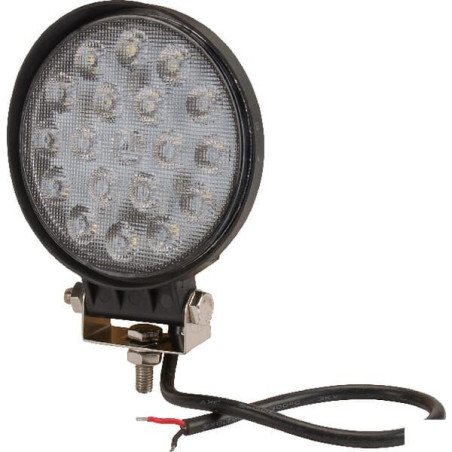 Lampa robocza LED, okrągła, 36W 2850 lm 10/30V światło rozproszone 18 LED Kramp