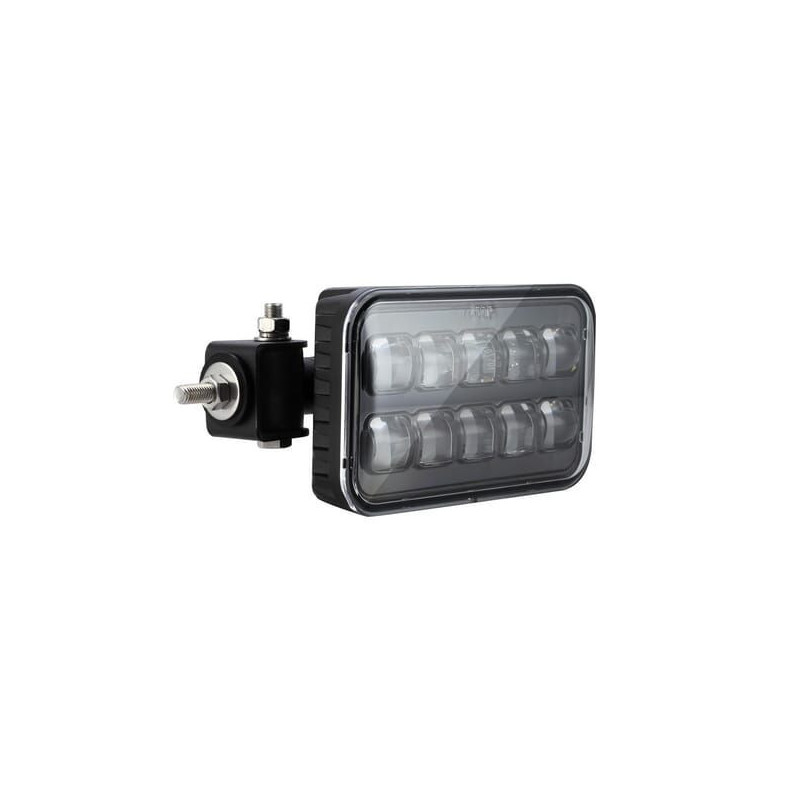 Lampa robocza LED, prostokątna 60W 5600lm 9/36V Glare-free flood 10 LED Kramp