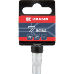"Klucz nasadowy 6-kt. 1/4"", 7 mm"