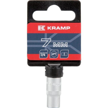 "Klucz nasadowy 6-kt. 1/4"", 7 mm"