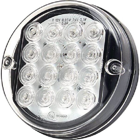 Lampa tylna zespolona LED, okrągła, Ø 115 mm 12/24V Kramp