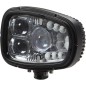 Lampa przednia LED, lewa, 55W prostokątna, 12/24V z wtyczką Deutsch, klosz podgrzewany Kramp