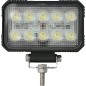 Lampa robocza LED, prostokątna, 15W 1900 lm 10/30V światło rozproszone 10 LED Kramp