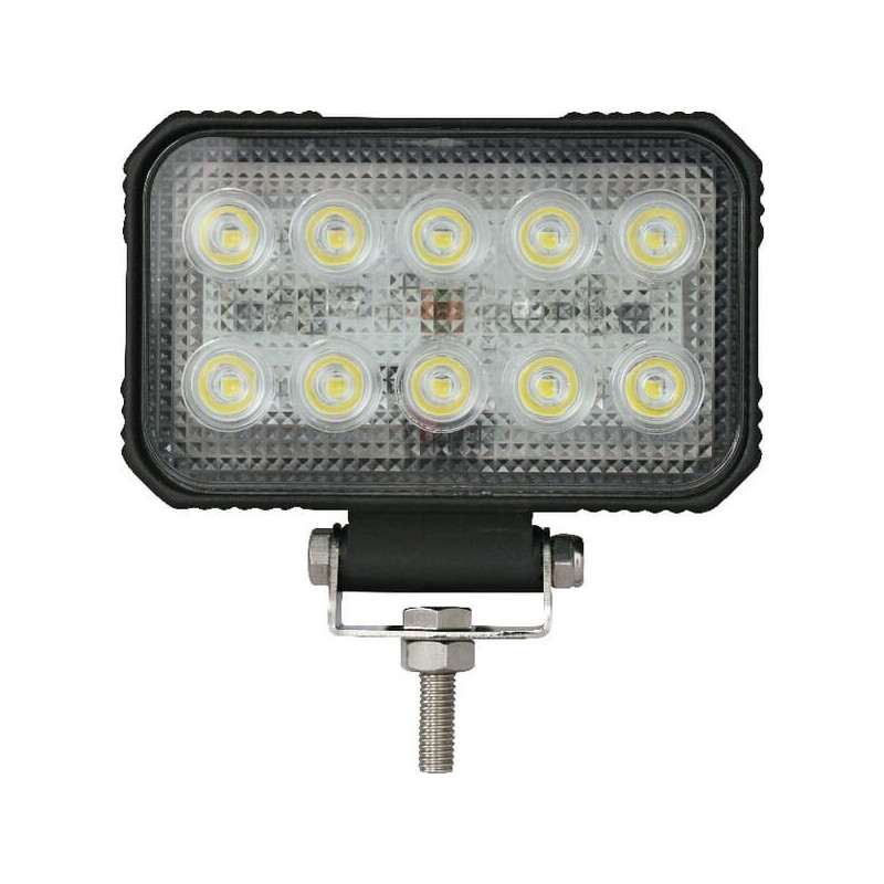 Lampa robocza LED, prostokątna, 15W 1900 lm 10/30V światło skupione 10 LED Kramp