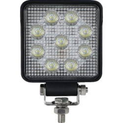 Lampa robocza LED, kwadratowa, 15W 1710 lm 10/30V światło rozproszone 9 LED gopart