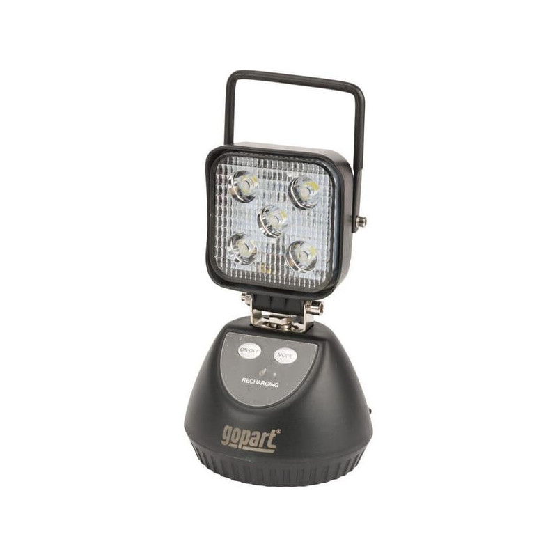 Akumulatorowa lampa warsztatowa robocza LED 12V/230V gopart