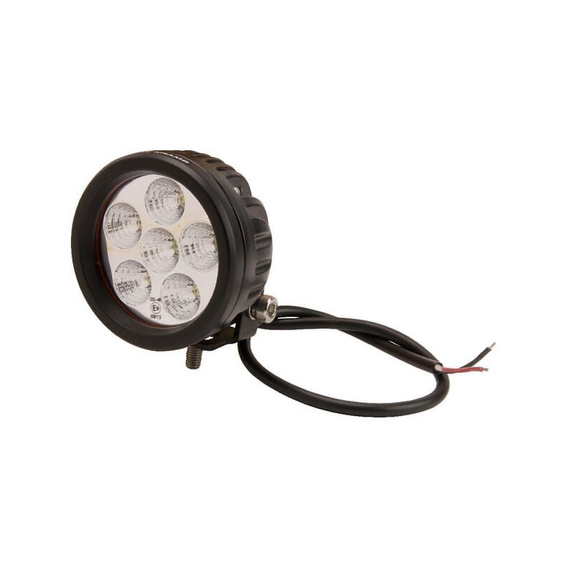 Lampa robocza LED, okrągła, 18W 1440 lm  10/30V światło rozproszone 6 LED Kramp