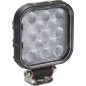 Lampa robocza LED, kwadratowa 13W 1600lm 12/36V z wtyczką Deutsch 2-pin, światło rozproszone 13 LED Kramp