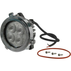 Lampa robocza LED, okrągła 40W 4800lm 10/30V z wtyczką Deutsch światło rozproszone 4 LED Kramp