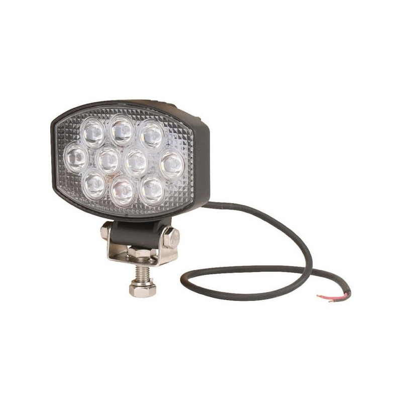 Lampa robocza LED, owalna, 15W 1900 lm 10/30V światło rozproszone 10 LED Kramp