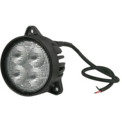 Lampa robocza LED, okrągła 40W 4800lm 10/30V z wtyczką Deutsch światło rozproszone 4 LED Kramp