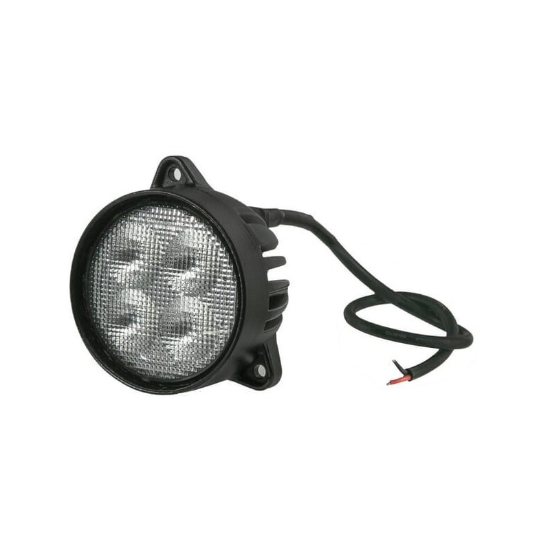 Lampa robocza LED, okrągła 40W 4800lm 10/30V z wtyczką Deutsch światło rozproszone 4 LED Kramp