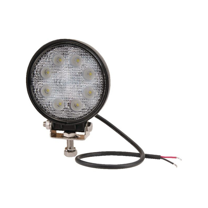 Lampa robocza LED, okrągła, 24W 1920 lm 10/30V światło rozproszone 8 LED Kramp