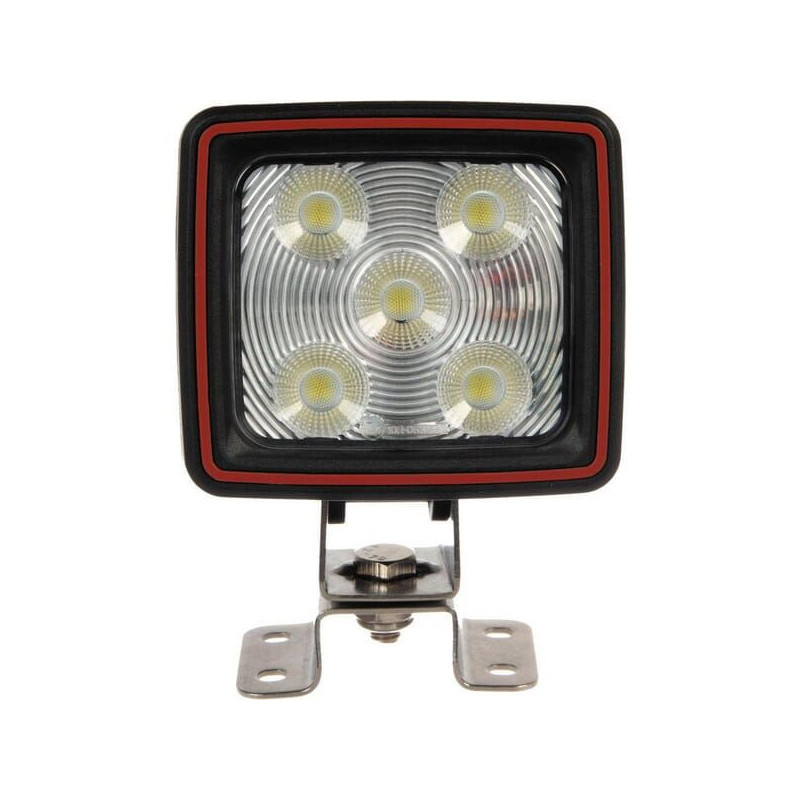 Lampa robocza LED, kwadratowa 67W 5600lm 10/30V z wtyczką Deutsch światło szerokokątne 20 LED Kramp