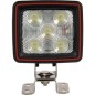 Lampa robocza LED, kwadratowa 67W 5600lm 10/30V z wtyczką Deutsch światło szerokokątne 20 LED Kramp