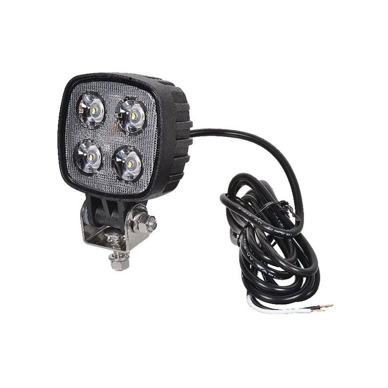 Lampa robocza LED, 12W 800 lm kwadratowa, 10/30V światło rozproszone Kramp