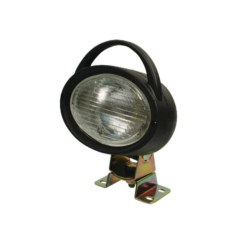 Lampa robocza Halogen, owalna, 12V przezroczysta przykręcana Ajba