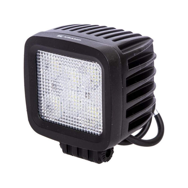 Lampa robocza LED, kwadratowa, 42W 3780 lm 10/30V światło rozproszone 6 LED Kramp