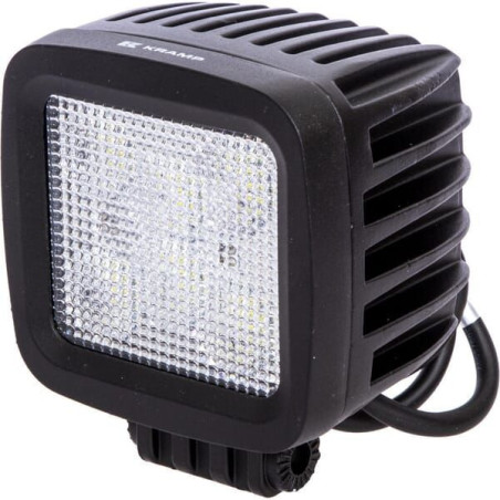 Lampa robocza LED, kwadratowa, 42W 3780 lm 10/30V światło rozproszone 6 LED Kramp