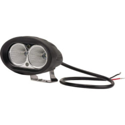 Lampa robocza LED, owalna, 20W 1800 lm 10/30V światło skupione 2 LED gopart